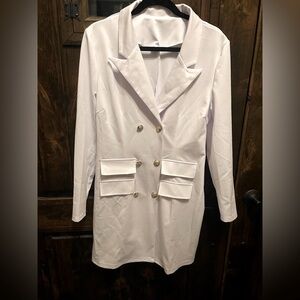 NWOT White Dress or pair with leggings